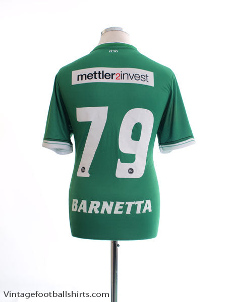 2014-15 St Gallen Home Shirt Barnetta #79 L Football Shirt