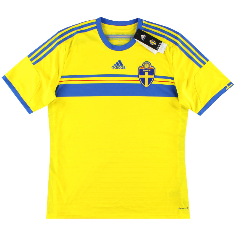 2014-15 Sweden adidas Home Shirt *w/tags* XL Football Shirt