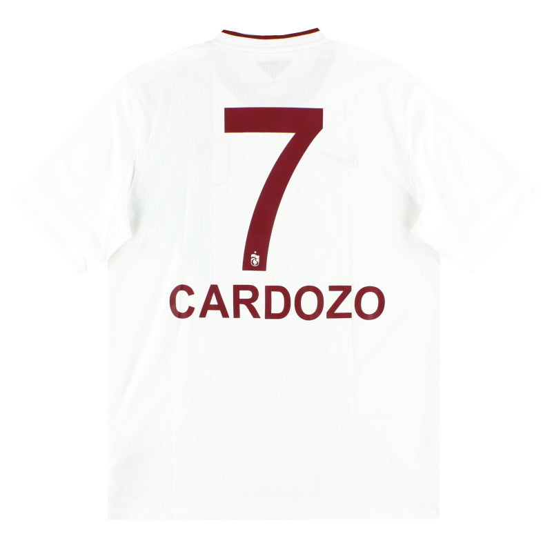 2014-15 Trabzonspor Nike Home Shirt Cardozo #7 L Football Shirt