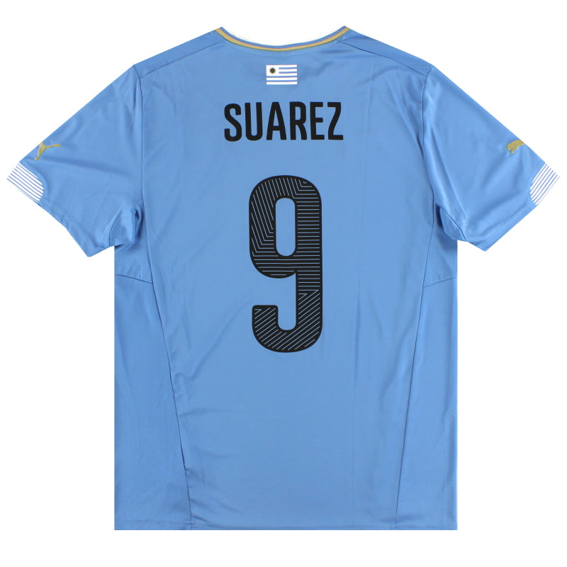 2014-15 Uruguay Puma Home Shirt Suarez #9 *w/tags* M Football Shirt