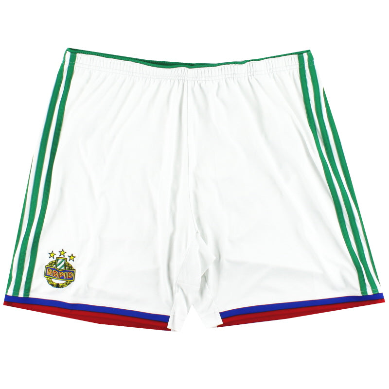 2014-16 Rapid Vienna adidas Away Shorts XL Football Shorts