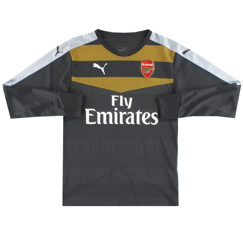 2015-16 Arsenal Puma Goalkeeper Shirt M Football Shirt