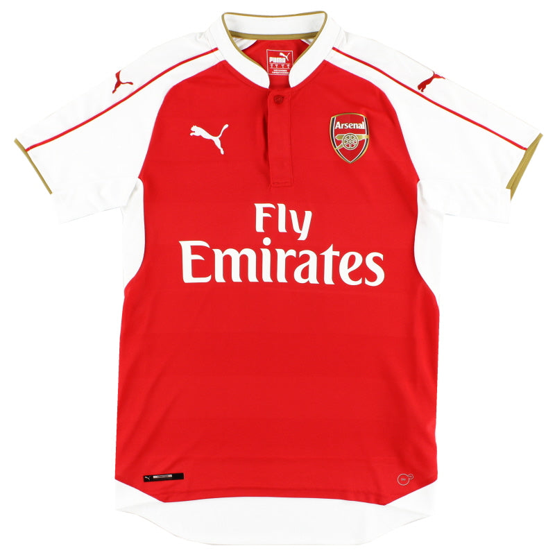 2015-16 Arsenal Puma Home Shirt S Football Shirt