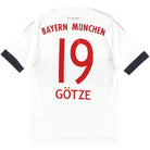 2015-16 Bayern Munich adidas Away Shirt Gotze #19 Y Football Shirt