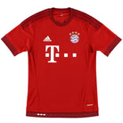 2015-16 Bayern Munich adidas Home Shirt Y Football Shirt