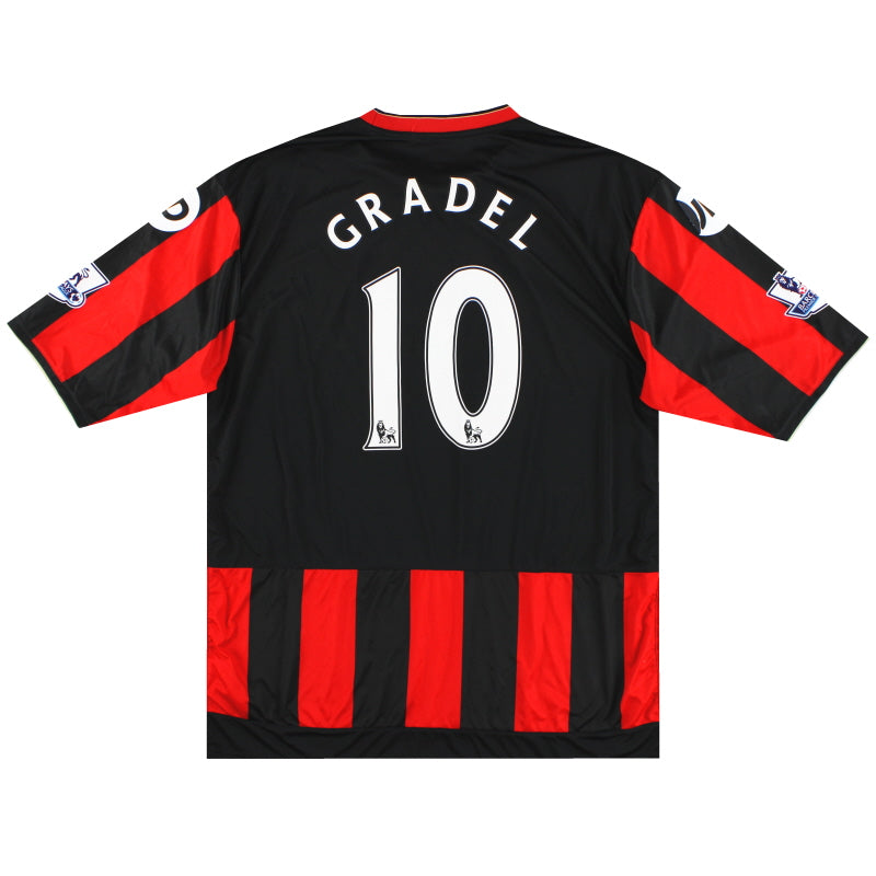 2015-16 Bournemouth JD Sports Home Shirt Gradel #10 4XL Football Shirt