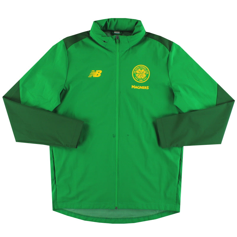 2015-16 Celtic Ned Balance Hooded Rain Jacket L Jacket