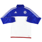 2015-16 Chelsea adidas 1/4 Zip Training Top S Football Shirt