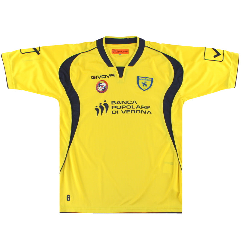 2015-16 Chievo Givova Player Issue Training Shirt L Training Shirt