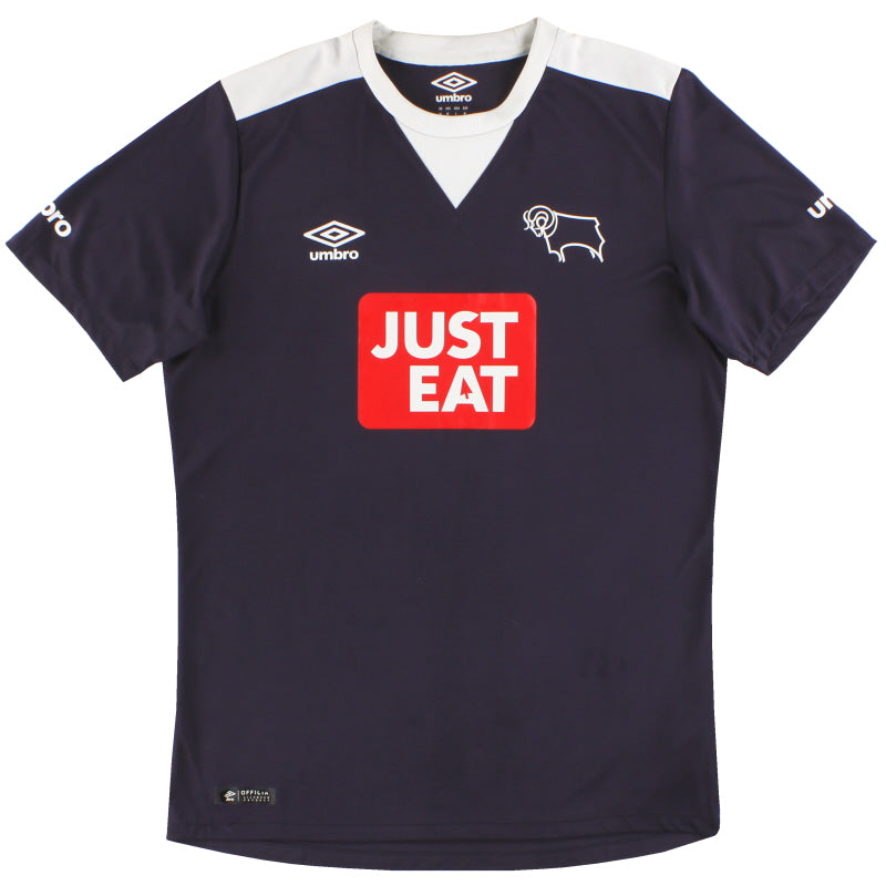 2015-16 Derby County Umbro Away Shirt M Football Shirt