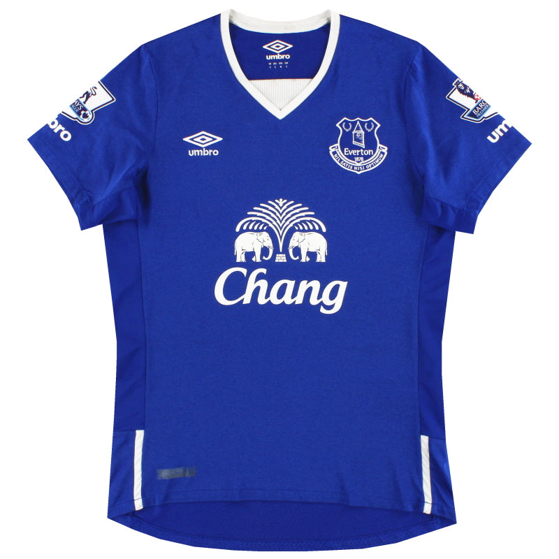 2015-16 Everton Umbro Home Shirt S  Football Shirt