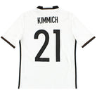 2015-16 Germany adidas Home Shirt Kimmich #21 Y Football Shirt