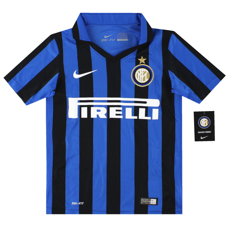 2015-16 Inter Milan Nike Home Shirt *BNIB* S.Boys Football Shirt