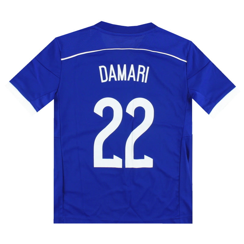 2015-16 Israel adidas Home Shirt Damari 22 *w/tags* M.Boys Football Shirt