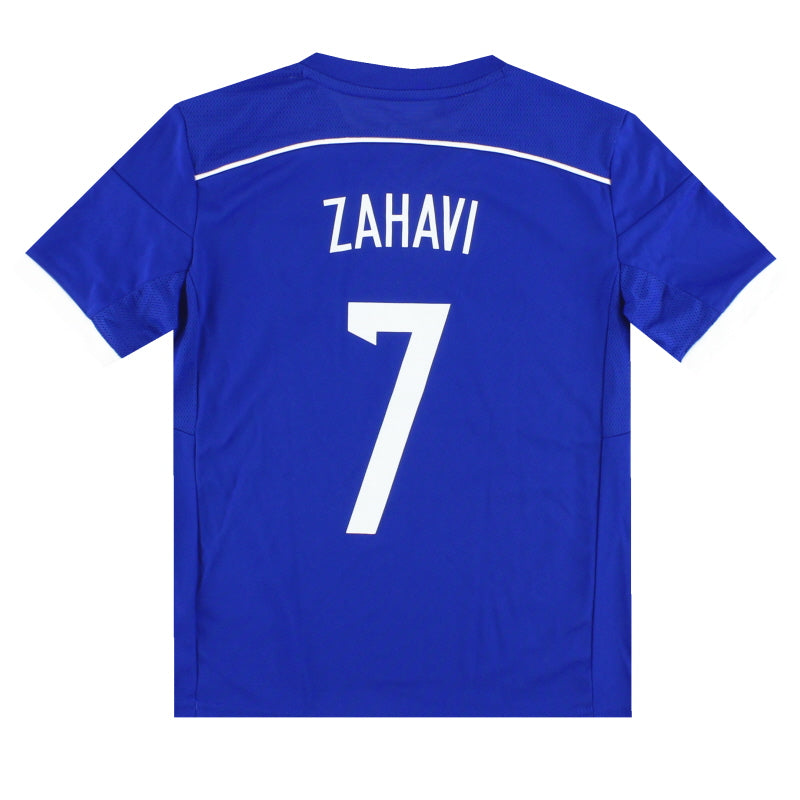 2015-16 Israel adidas Home Shirt Zahavi #7 *w/tags* M.Boys Football Shirt