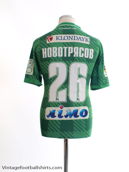 2015-16 Karpaty Lviv Match Issue Away Shirt ÐÐ¾Ð²Ð¾Ñ‚Ñ€ÑÑÐ¾Ð² #26 M Football Shirt