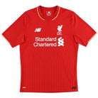 2015-16 Liverpool New Balance Home Shirt L.Boys Football Shirt