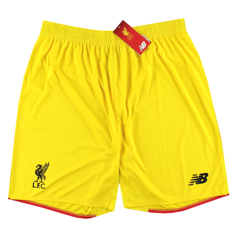 2015-16 Liverpool New Balance Goalkeeper Shorts *w/tags* XL Football Shirt