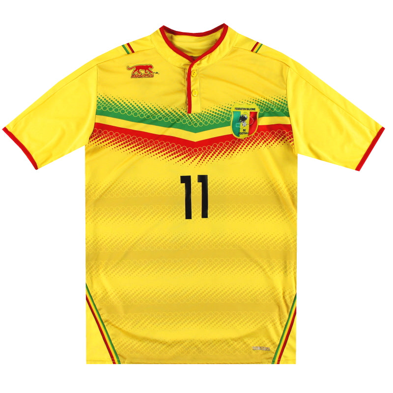 2015-16 Mali Airness Match Issue Home Shirt #11 L Football Shirt