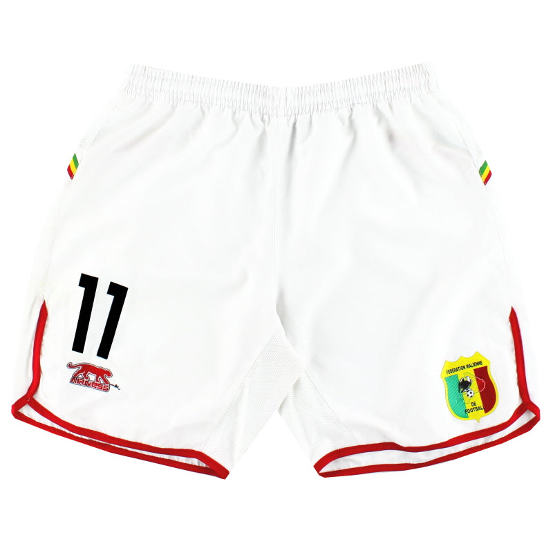 2015-16 Mali Airness Player Issue Away Shorts #11 XL Football Shorts