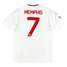 2015-16 Manchester United adidas CL Away Shirt Memphis #7 L Football Shirt