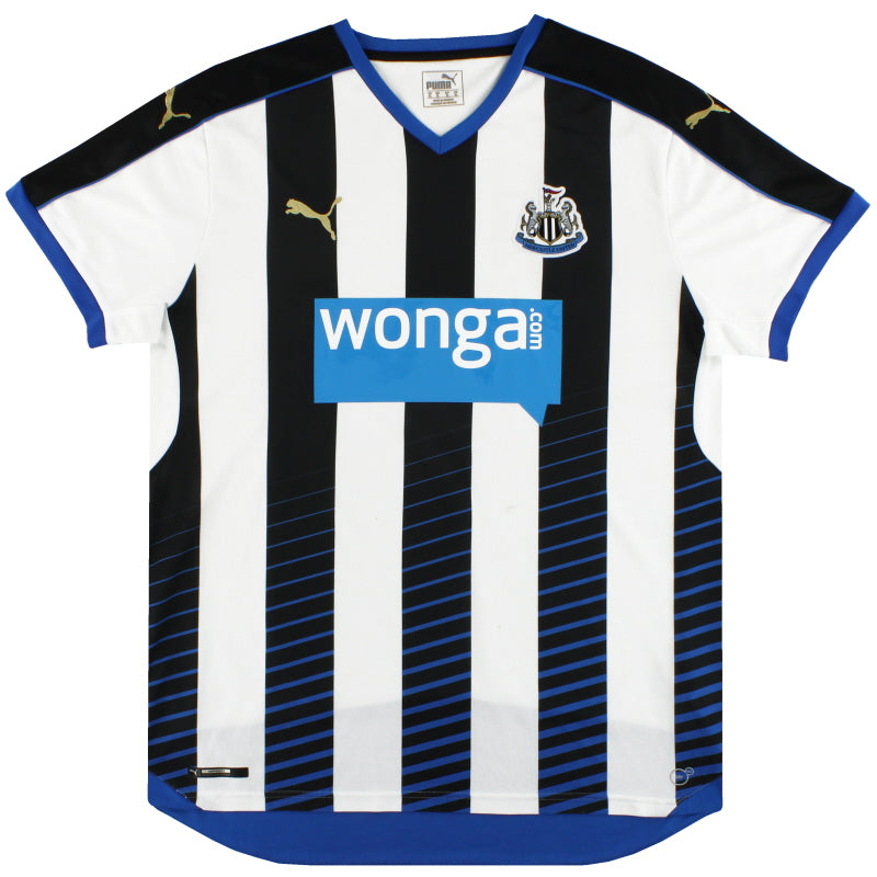 2015-16 Newcastle Puma Home Shirt XL Football Shirt