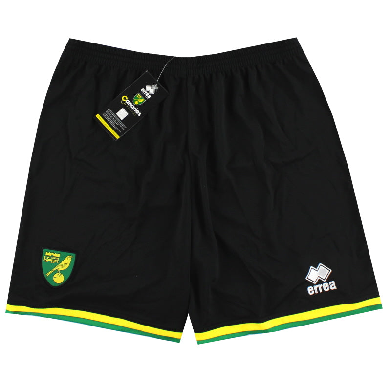 2015-16 Norwich City Errea Third Shorts *w/tags*  Football Shorts