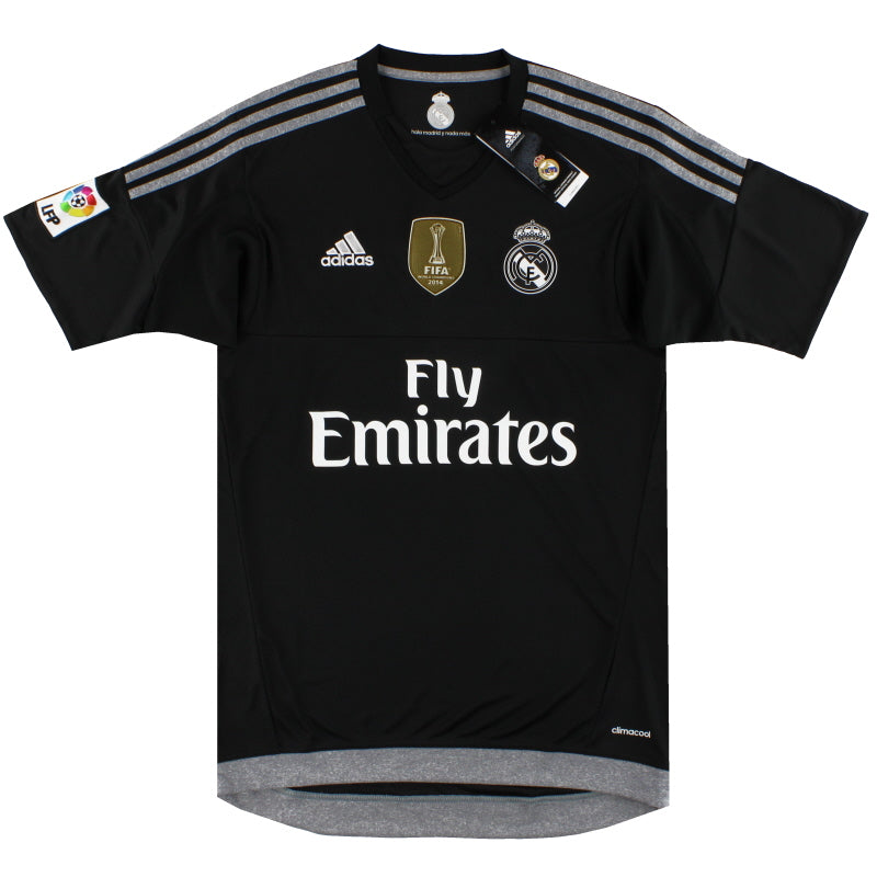 2015-16 Real Madrid adidas Goalkeeper Away Shirt *w/tags* S Football Shirt