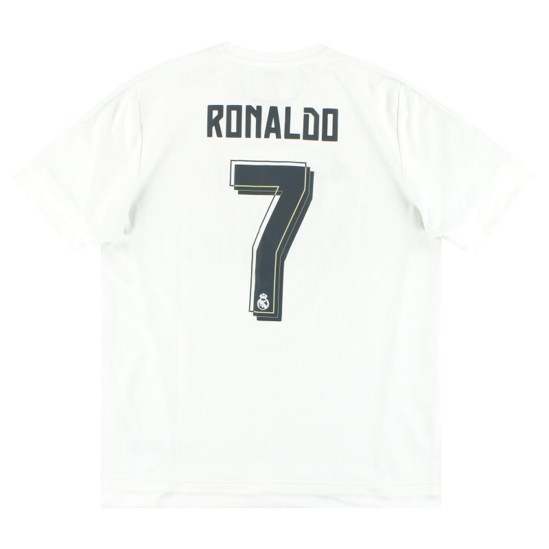 2015-16 Real Madrid adidas Home Shirt Ronaldo #7 XL Football Shirt