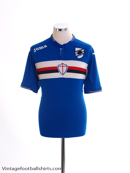 2015-16 Sampdoria Home Shirt *Mint* L Football Shirt