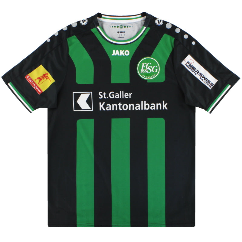 2015-16 St Gallen Jako Away Shirt M Football Shirt