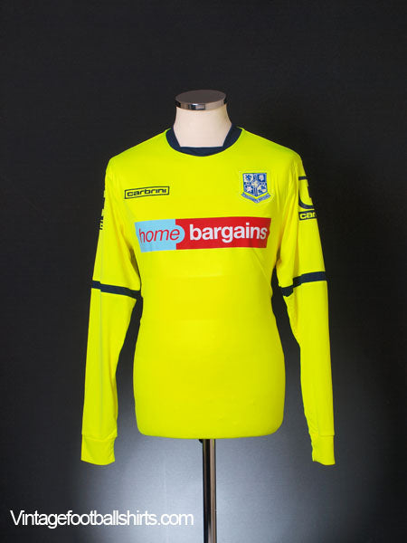 2015-16 Tranmere Rovers Away Shirt *Mint* L/S M Football Shirt