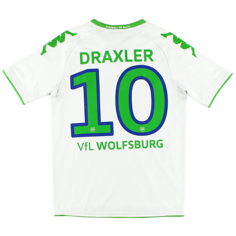 2015-16 Wolfsburg Home Shirt Draxler #10 S Football Shirt