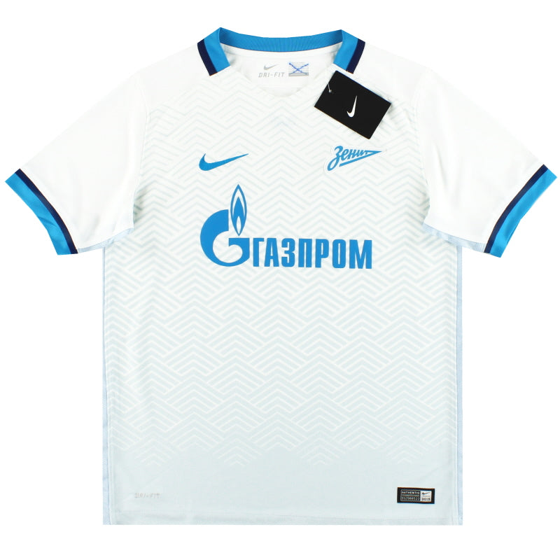 2015-16 Zenit St. Petersburg Nike Away Shirt *BNIB* M.Boys Football Shirt