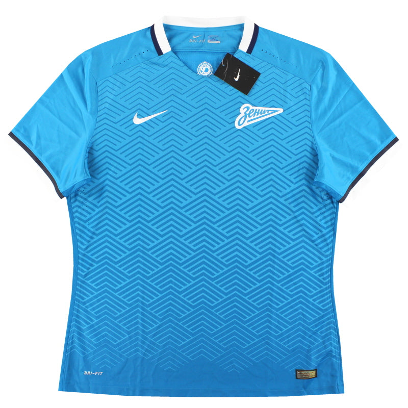 2015-16 Zenit St. Petersburg Nike Authentic Home Shirt *w/tags* XL Football Shirt