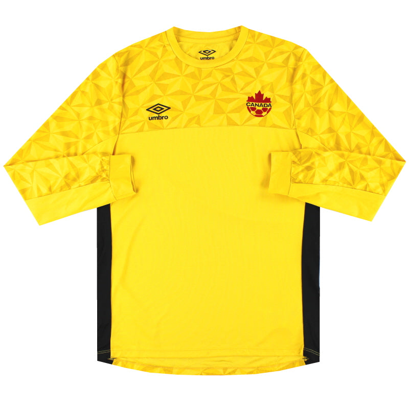 2015 Canada Umbro Goalkeeper Shirt S Football Shirt