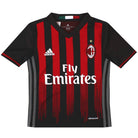 2016-17 AC Milan adidas Home Shirt *As New* XS.Boys Football Shirt