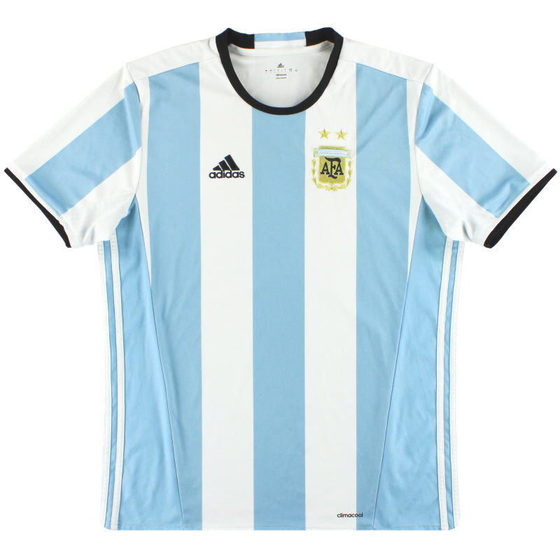 2016-17 Argentina adidas Home Shirt M Football Shirt