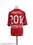 2016-17 Bayer Leverkusen Away Shirt Monopoli #2016 *Mint* XL Football Shirt