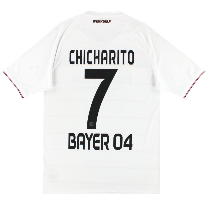 2016-17 Bayer Leverkusen Jako Away Shirt Chicharito #7 *w/tags* M Football Shirt