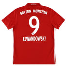 2016-17 Bayern Munich Home Shirt Lewandowski #9 M Football Shirt