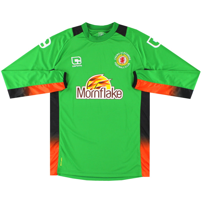 2016-17 Crewe Alexandra Goalkeeper Shirt L/S *As New* S Football Shirt