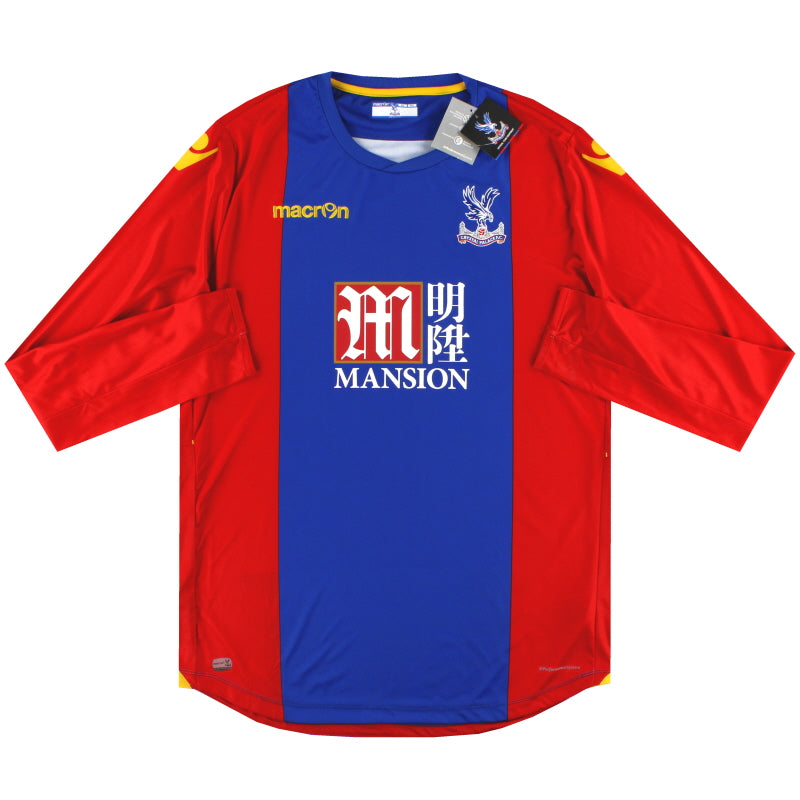 2016-17 Crystal Palace Macron Home Shirt *BNIB* L/S  Football Shirt