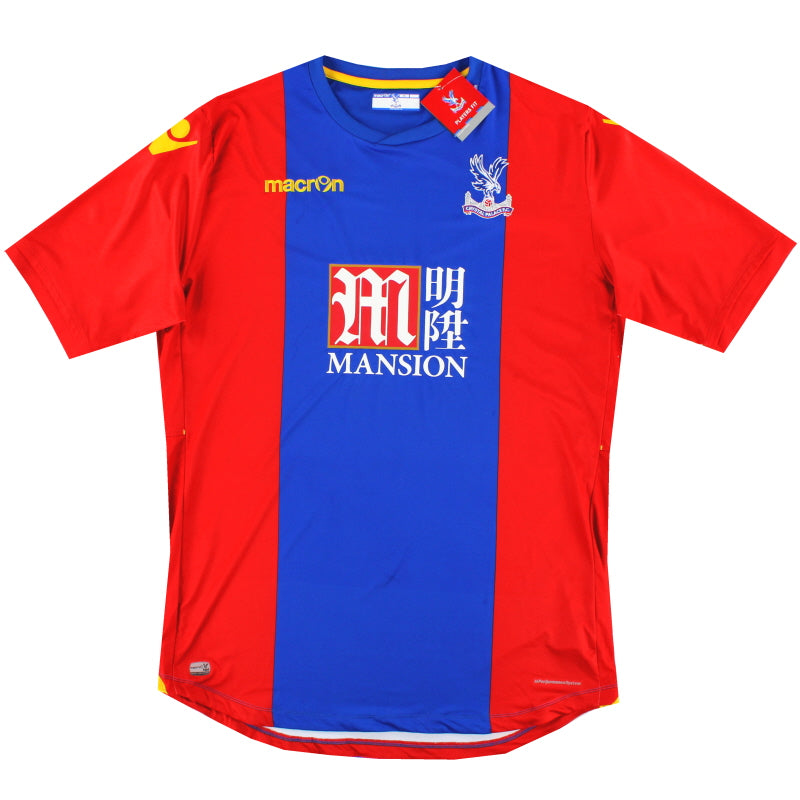 2016-17 Crystal Palace Macron Player Issue Body Fit Home Shirt *BNIB* 4XL Football Shirt