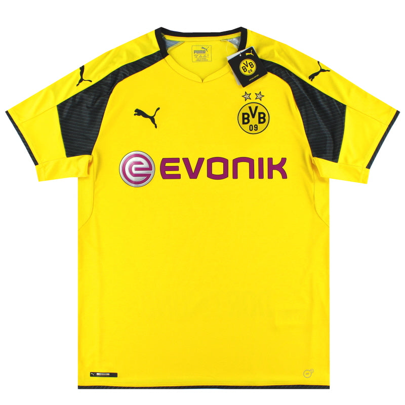 2016-17 Borussia Dortmund Puma CL Home Shirt *w/tags* L  Football Shirt