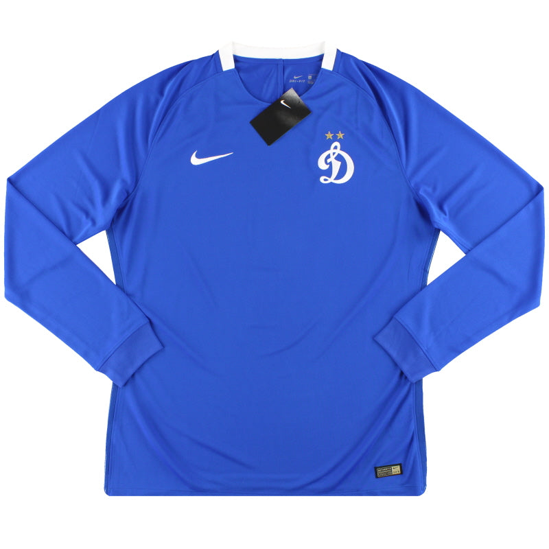 2016-17 Dynamo Moscow Nike Player Issue Home Shirt *w/tags* L/S XL Football Shirt