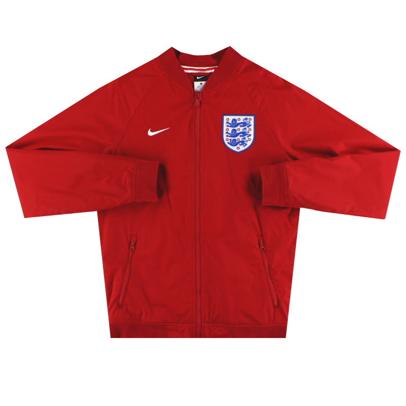 2016-17 England Nike Authentic Varsity Jacket S Jacket