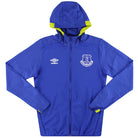 2016-17 Everton Umbro Hooded Rain Jacket *Mint* S Jacket