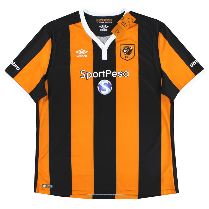 2016-17 Hull City Umbro Home Shirt *w/tags* XXXL Football Shirt