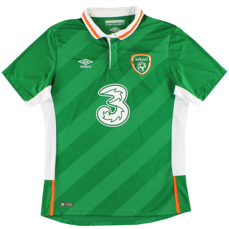 2016-17 Ireland Umbro Home Shirt XXL Football Shirt